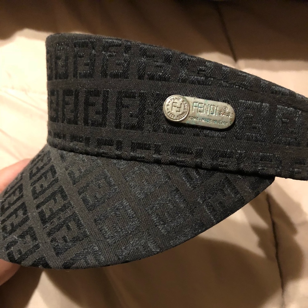 Authentic Vintage Fendi hat visor